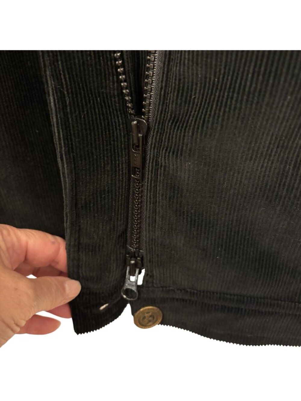 Vintage Black DonCaster Corduroy Jacket Casual/Chore/Retro Style - Picture 4 of 16